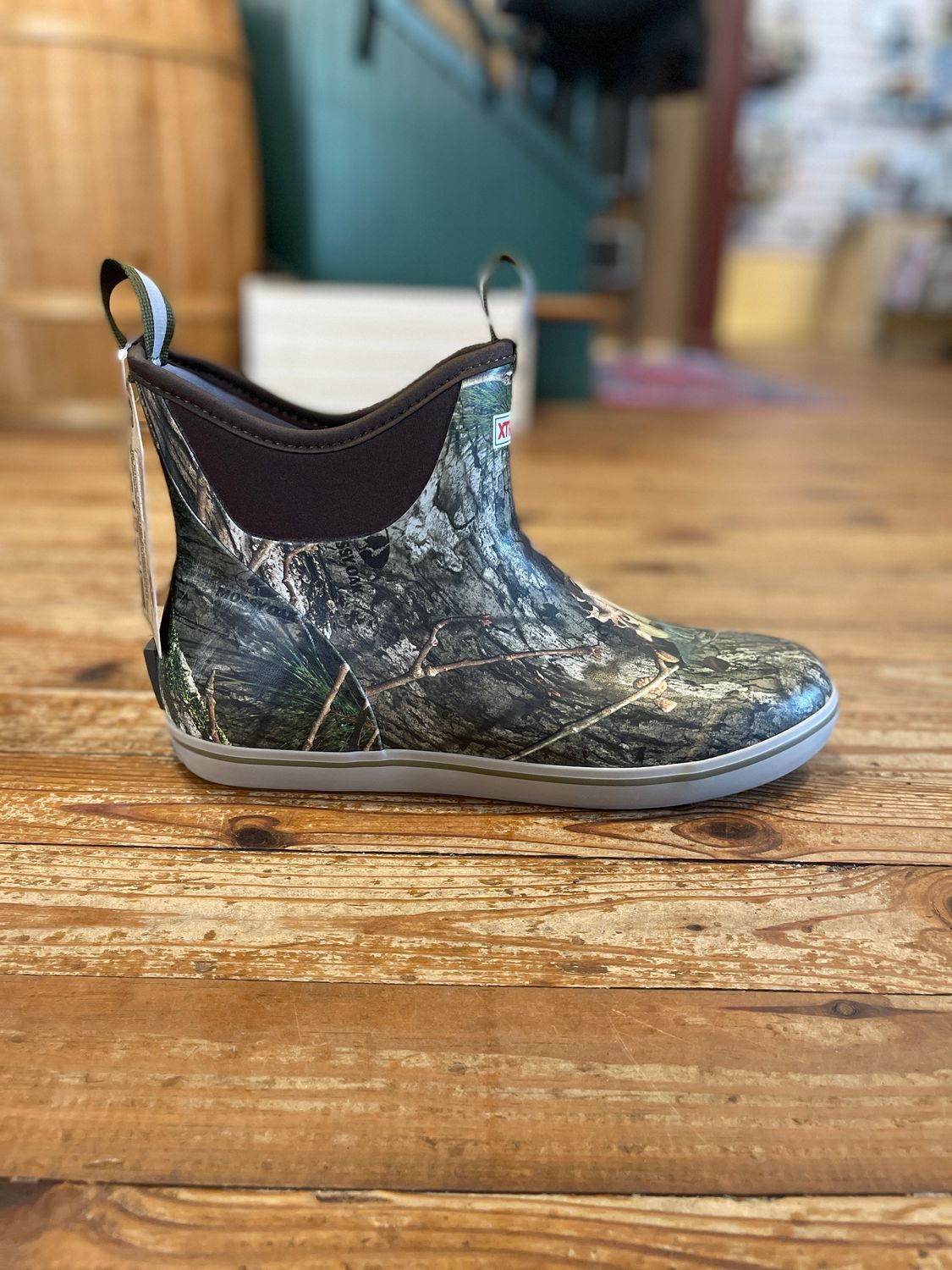 XTRATUFF Men's Ankle Deck Boot Mossy Oak Country DNA