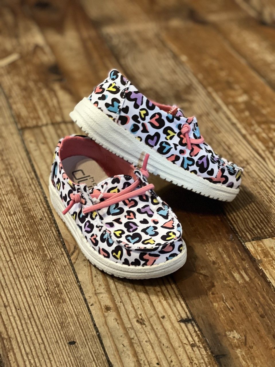 Wendy Toddler White Leopard