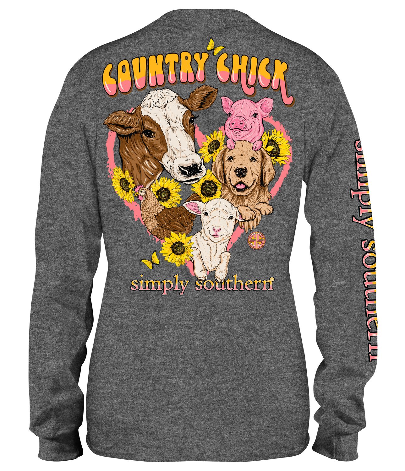 L/S Simply Southern Country Chick 