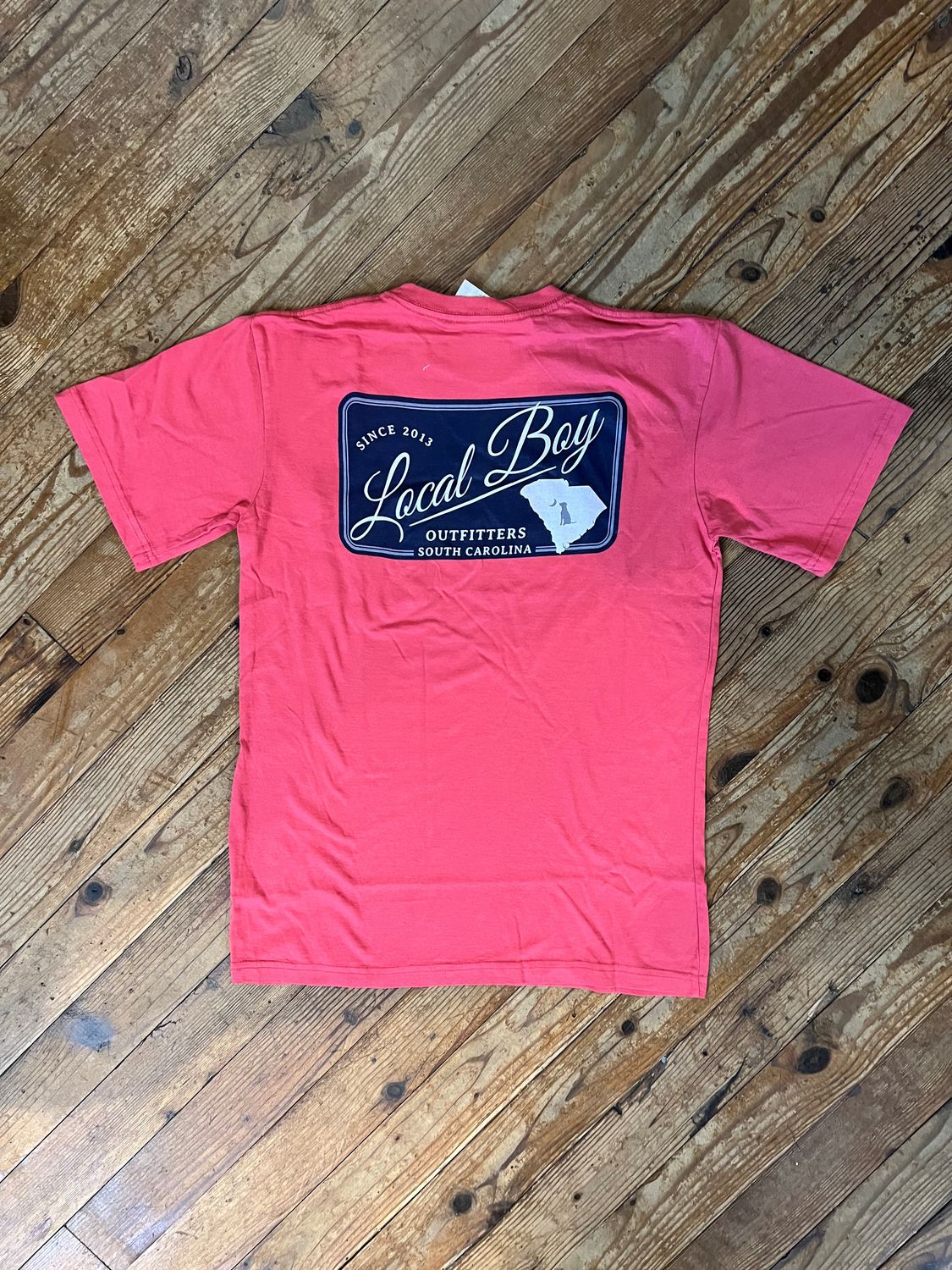 Local Boy Welcome SC Tee Brick