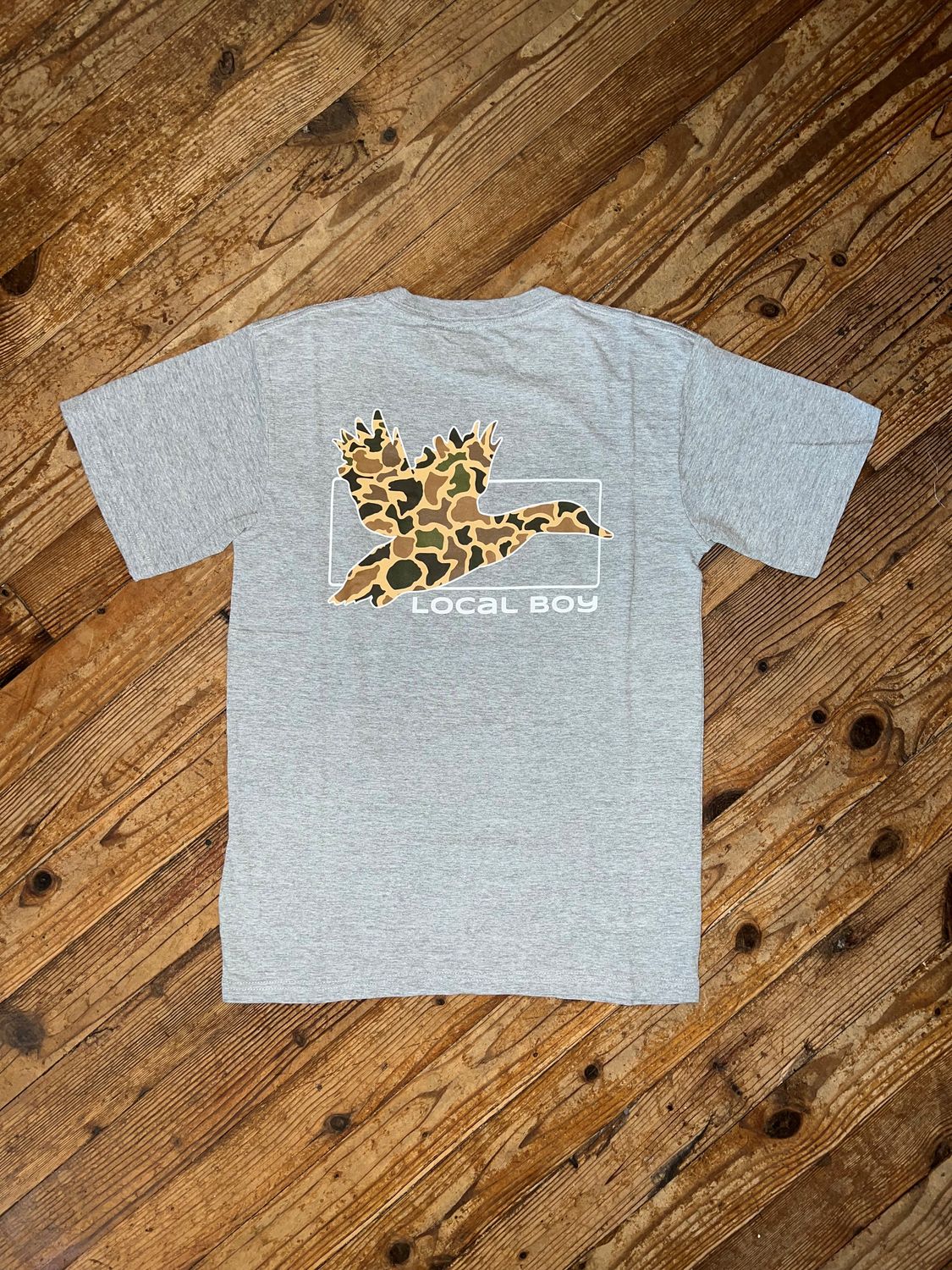 Local Boy Duck Camo Oxford Grey