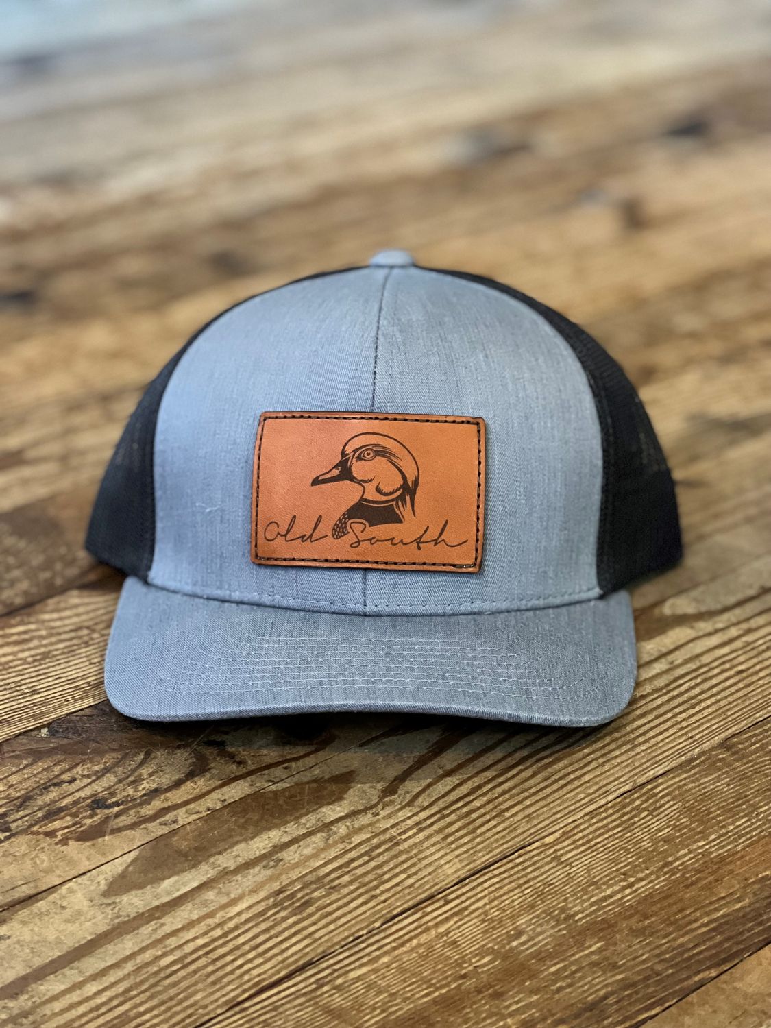Wood Duck Leather Patch Trucker
