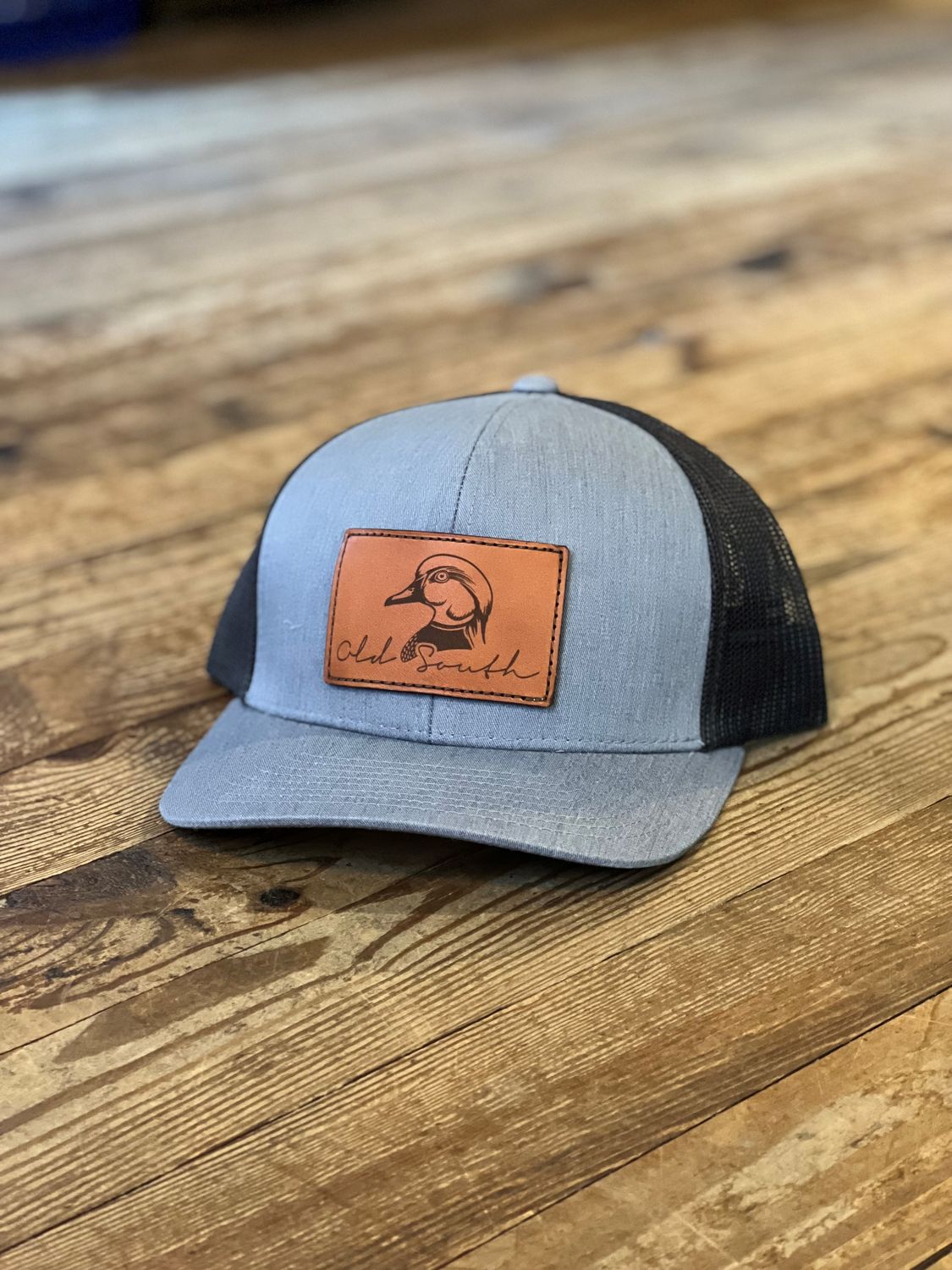 Wood Duck Leather Patch Trucker