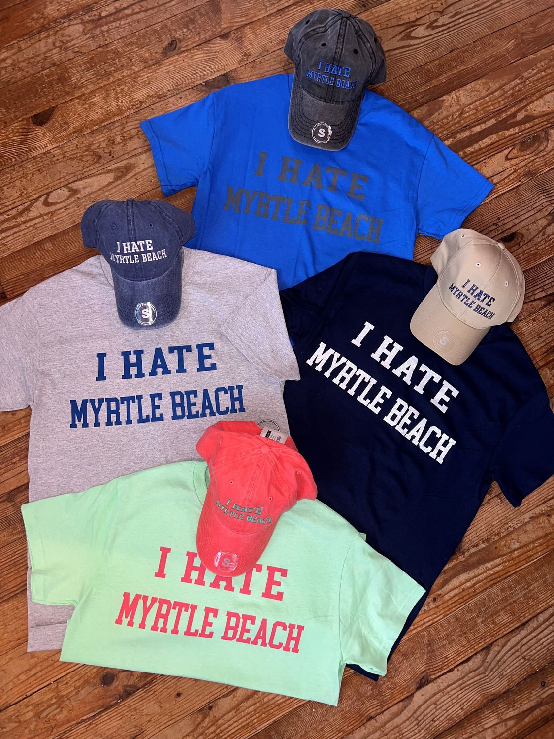 I Hate Myrtle Beach Hat/Tee Combo