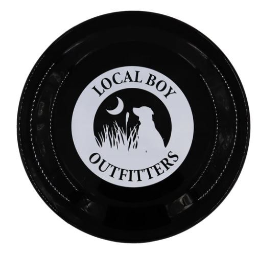 Local Boy Dog Frisbee
