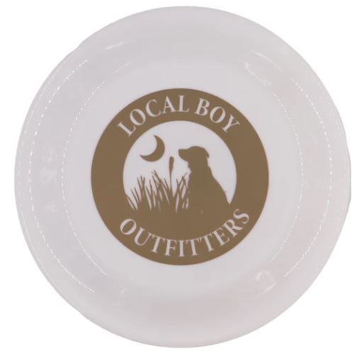 Local Boy Dog Frisbee
