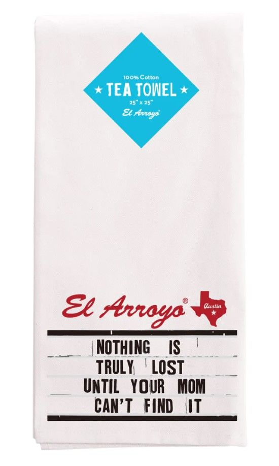 El Arroyo Tea Towel