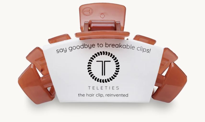 Mocha Brown Hair Clip