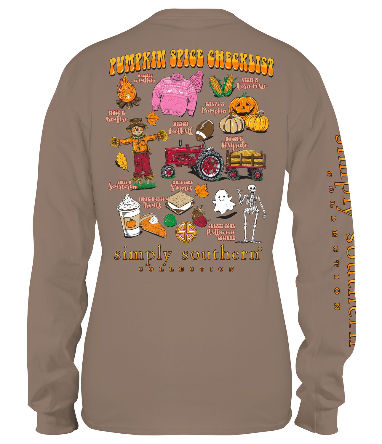 SS Pumpkin Spice Checklist Youth