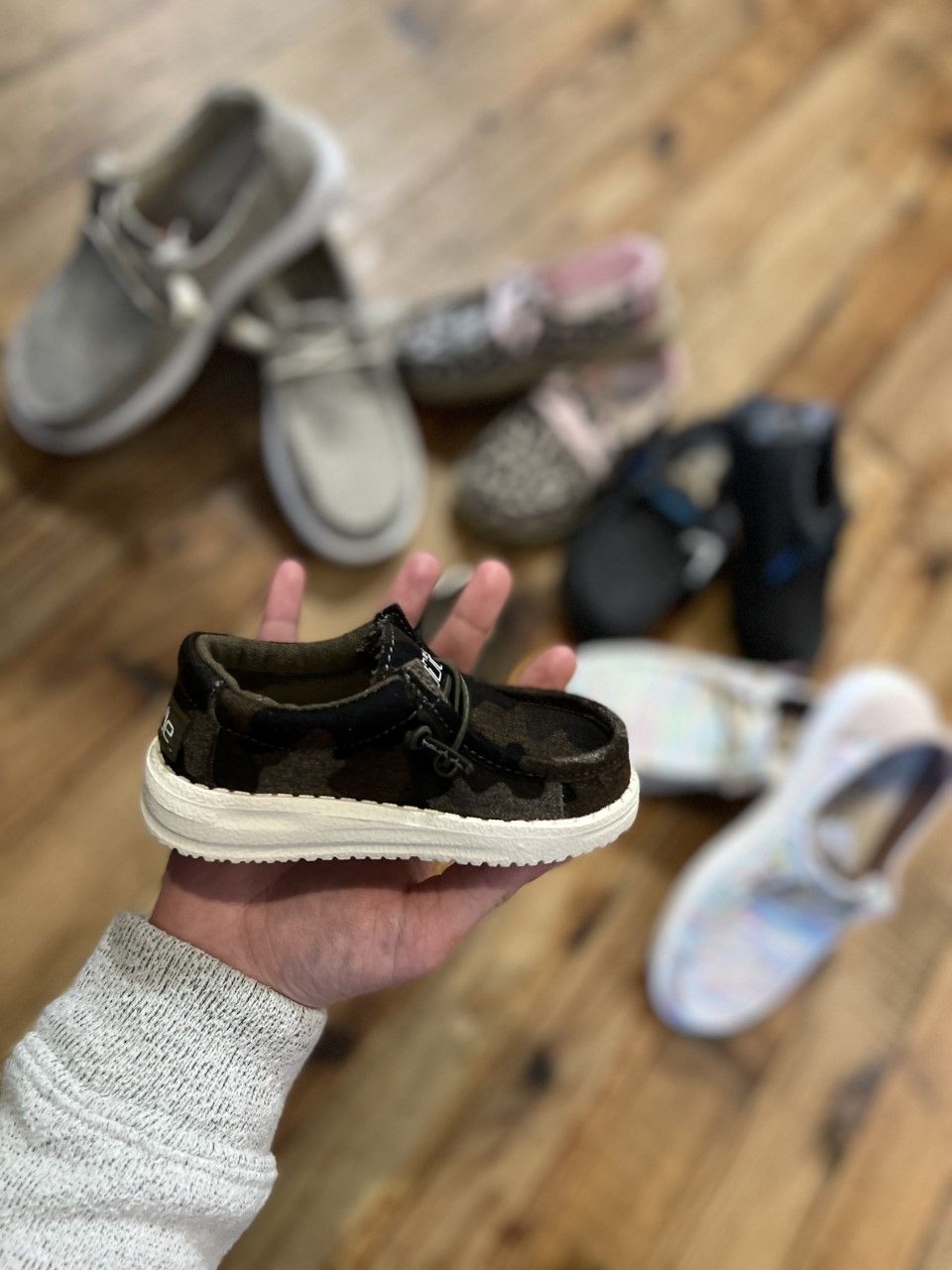 Wally Toddler Linen Camo