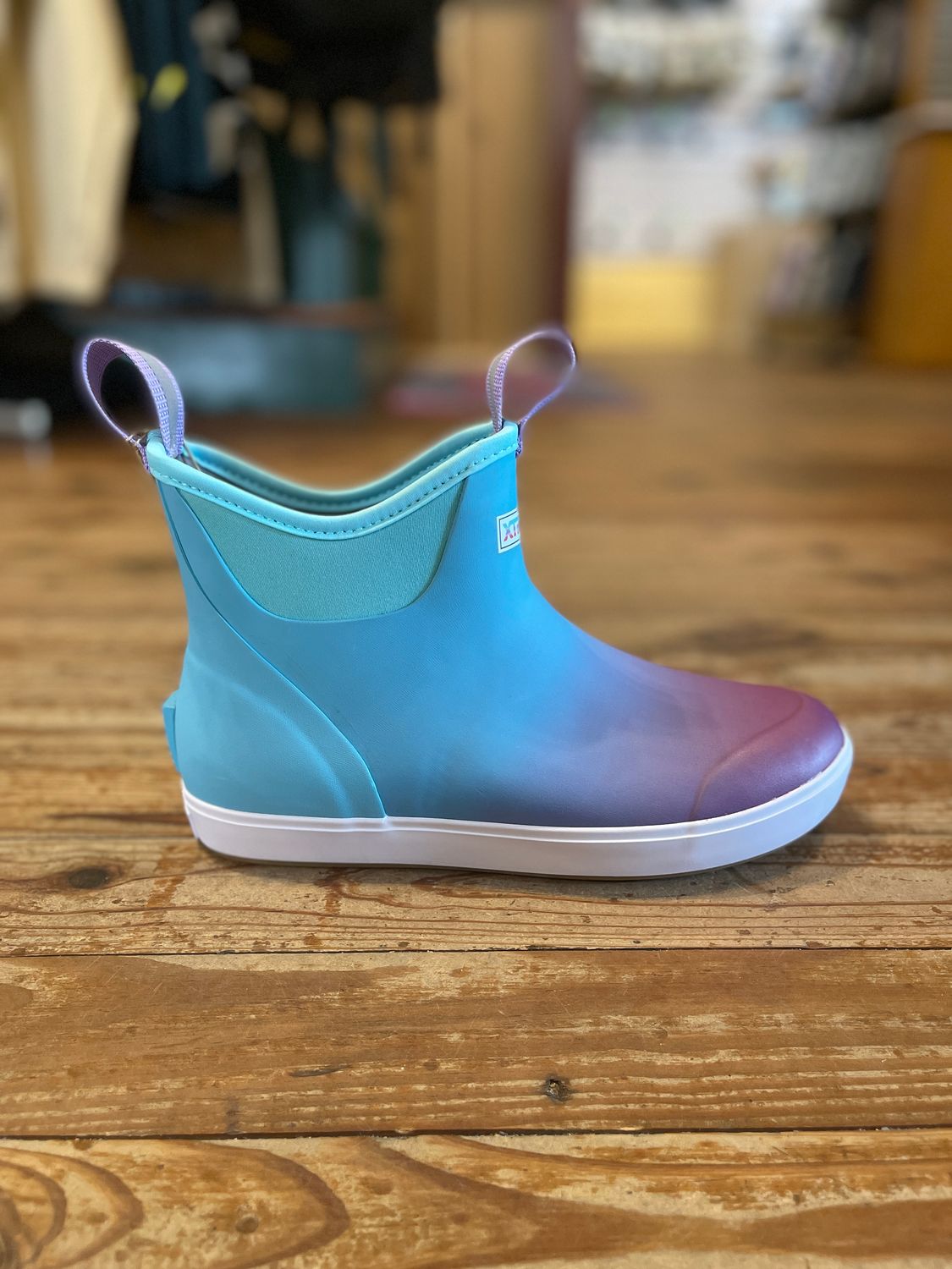 XTRATUF Women's Deck Boot Aurora Blue