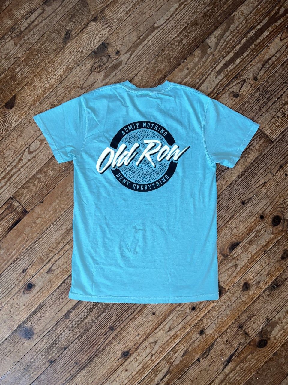 Circle Logo Pocket Tee Chalky Mint/Black 