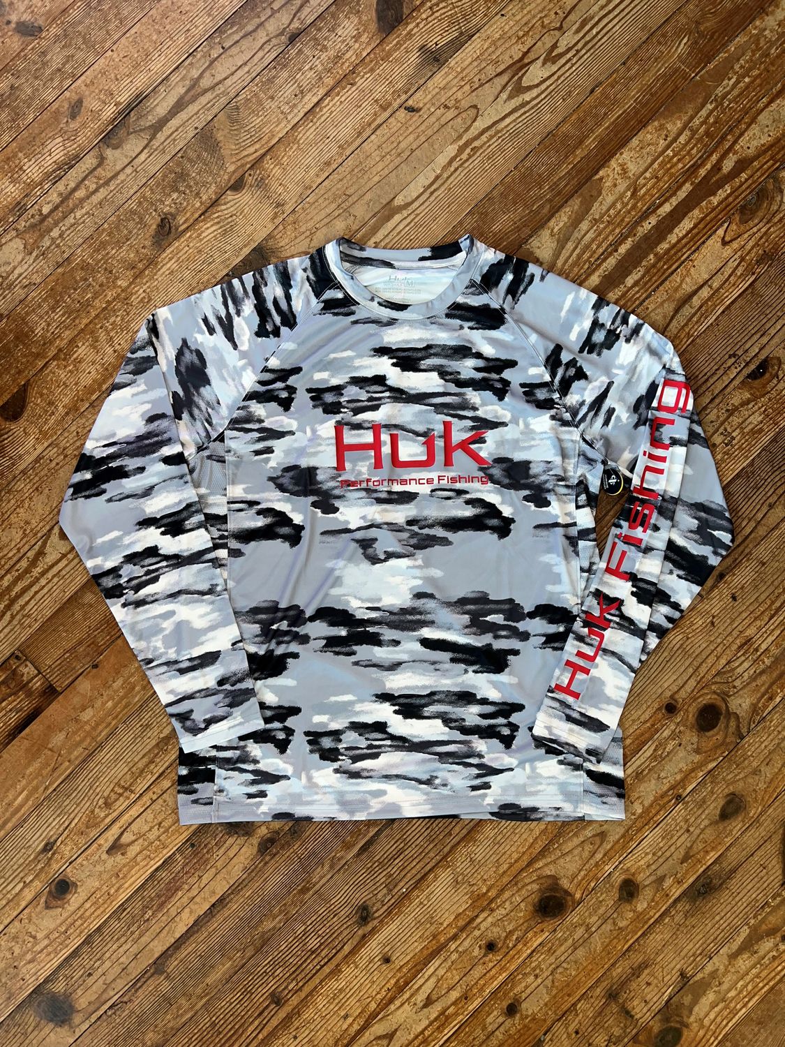 HUK Pursuit Edisto Overcast Grey