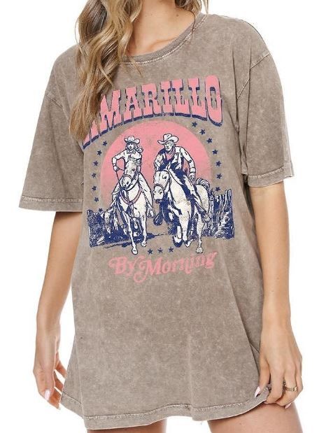 Amarillo By Morning Washed Tee