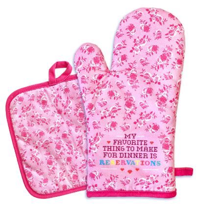 Oven Mitt &amp; Pot Holder Set