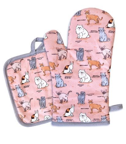 Oven Mitt &amp; Pot Holder Set
