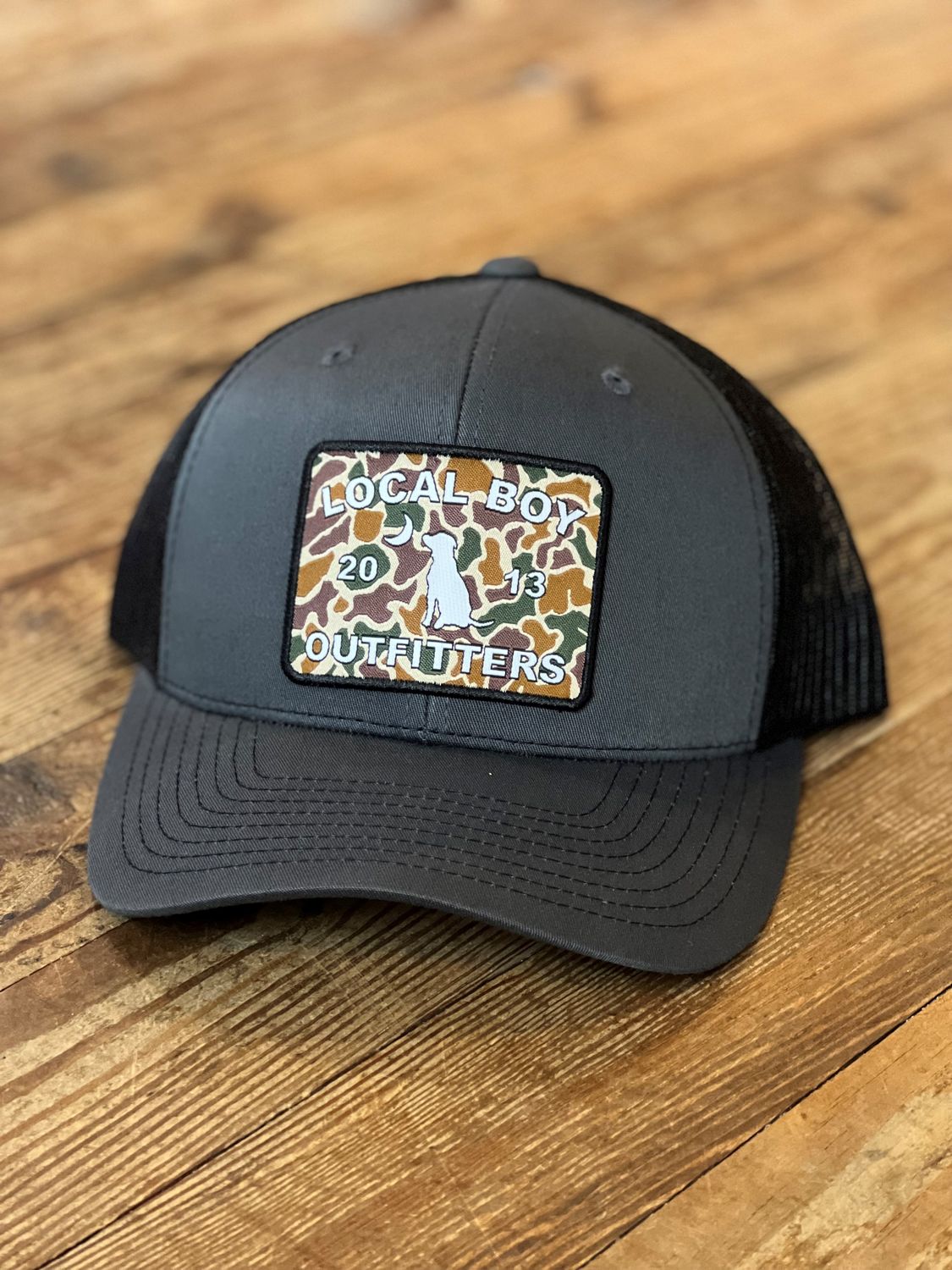Local Boy Old School Patch Trucker