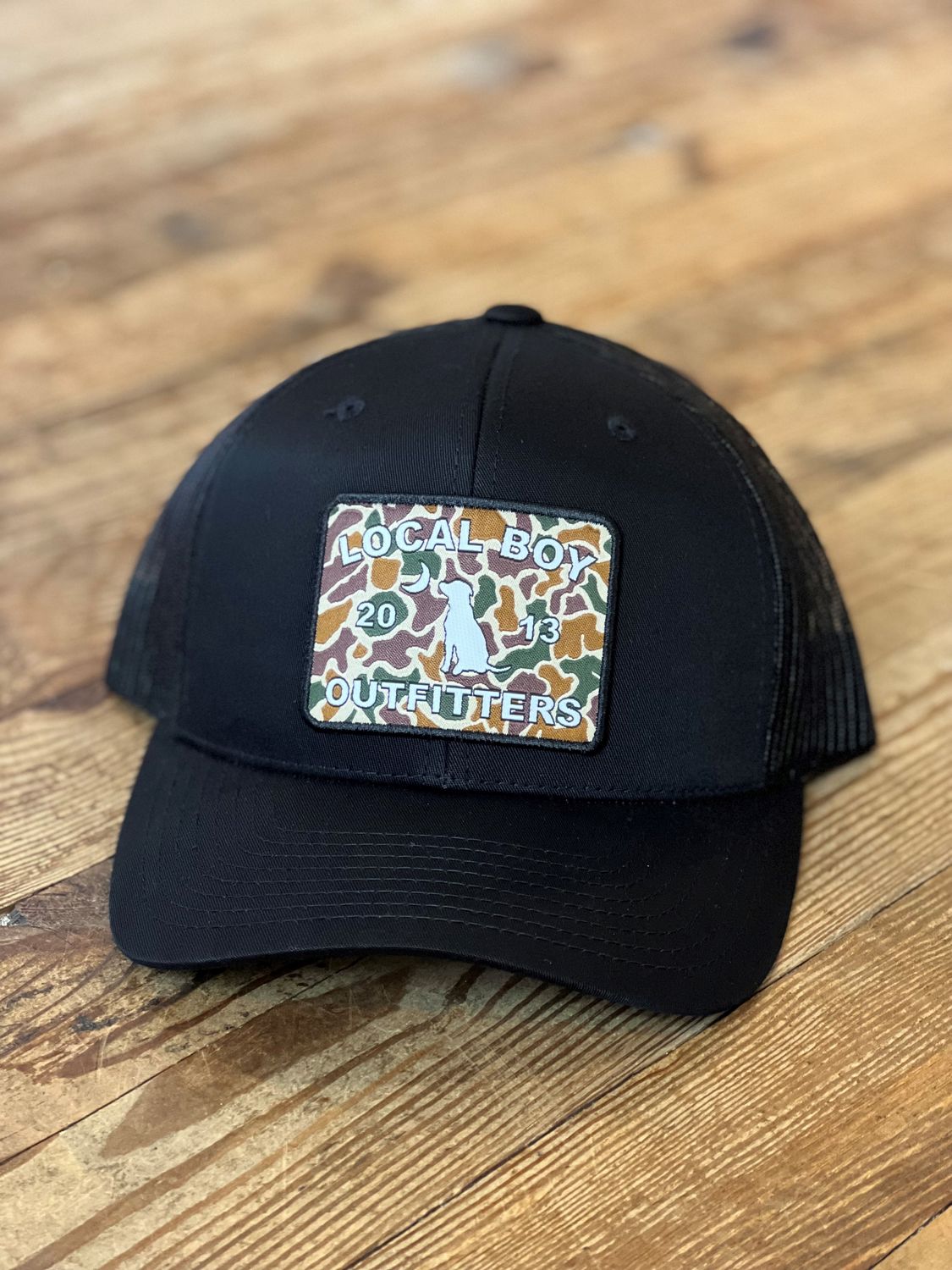 Local Boy Old School Patch Trucker