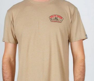 Salty Crew Trollin S/S Tee Khaki Heather