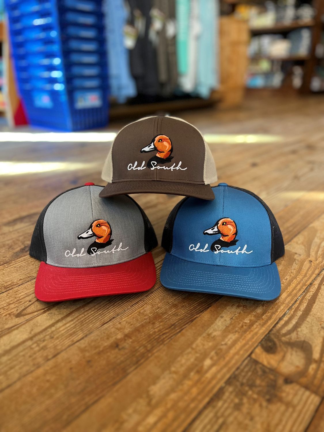 Old South Redhead Duck Head Trucker