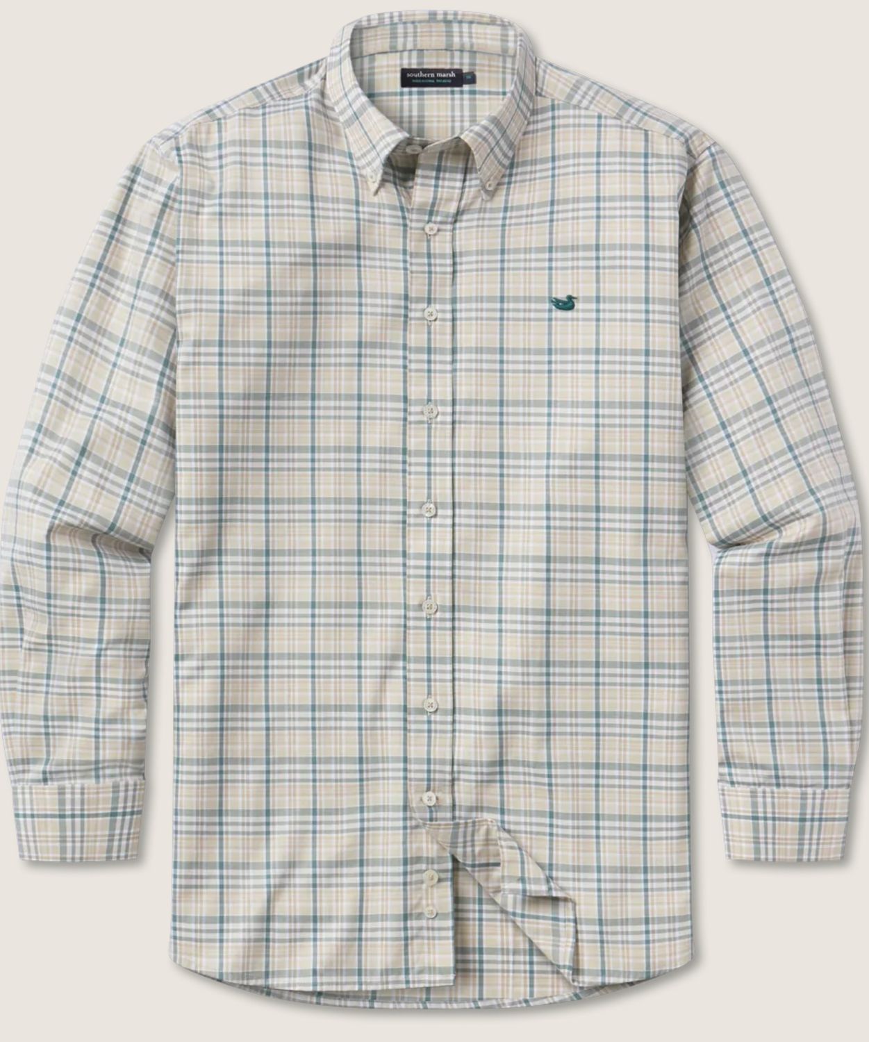 Hartsville Plaid Dress Shirt Dark Green/Olive