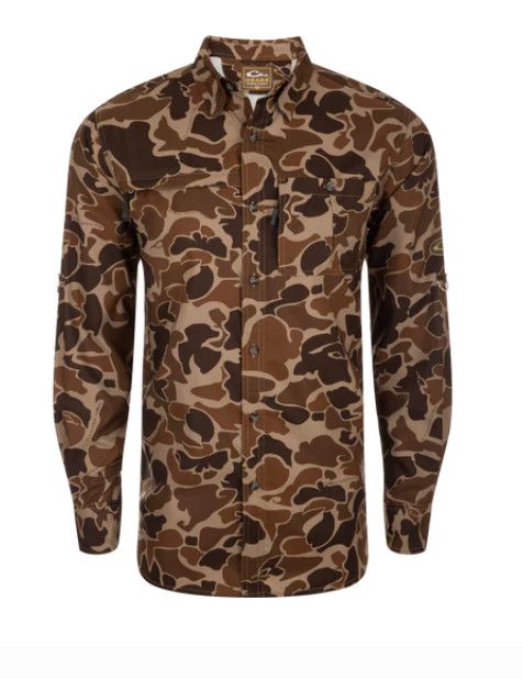 Old School 8-Shot Flyweight LS Shirt