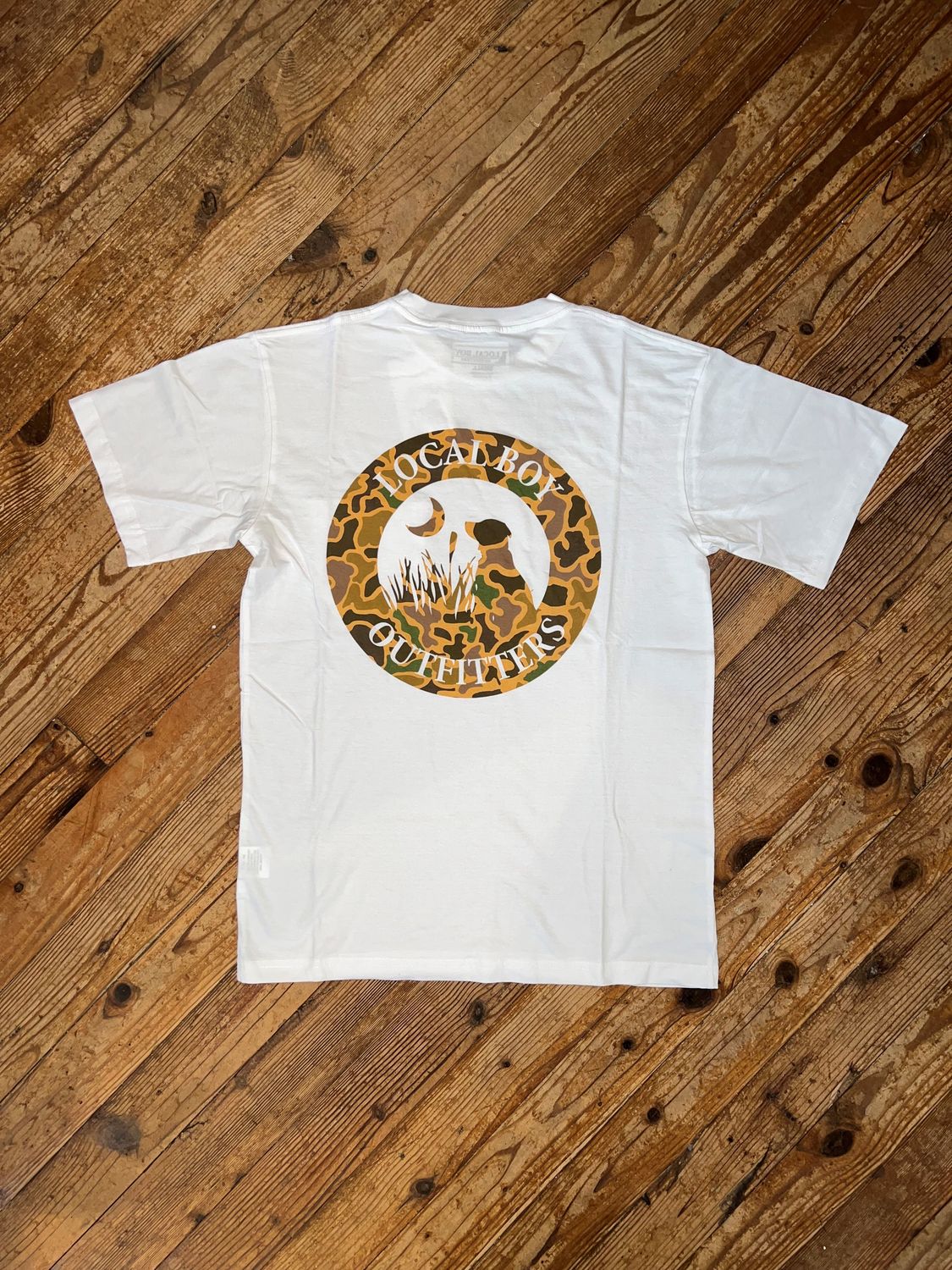 Local Boy Old School Original Tee White