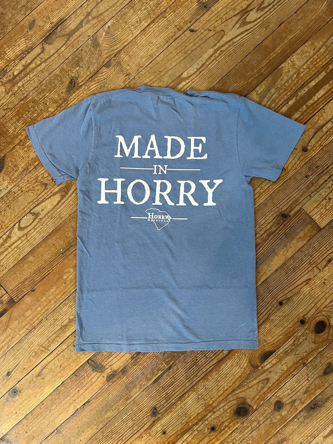 Made in Horry Tee Blue Jean