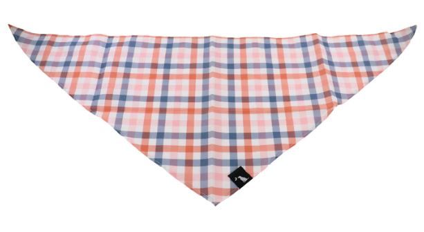 Dog Bandana Orange/Purple/Pink
