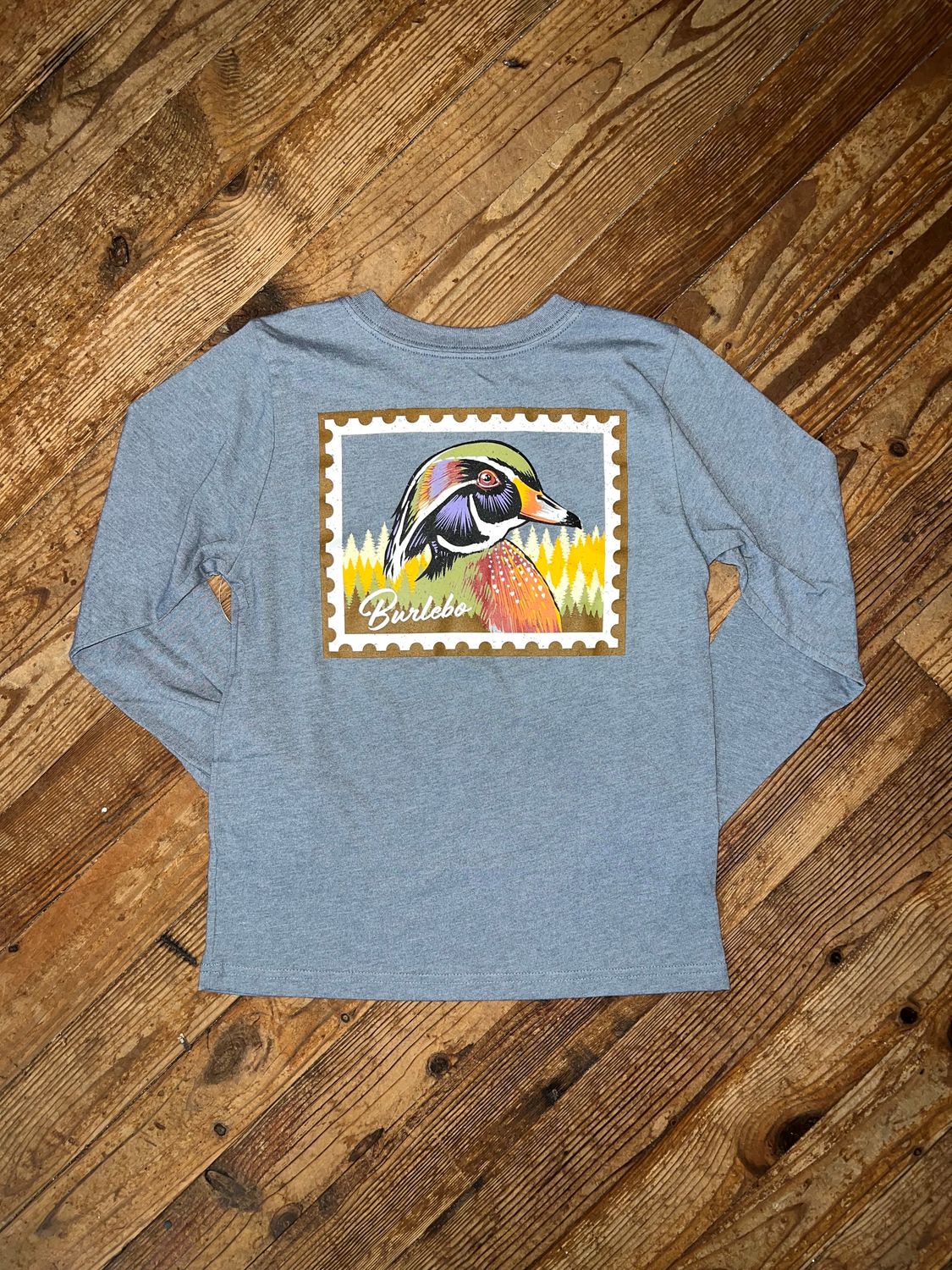 Burlebo Youth Wood Duck L/S Tee