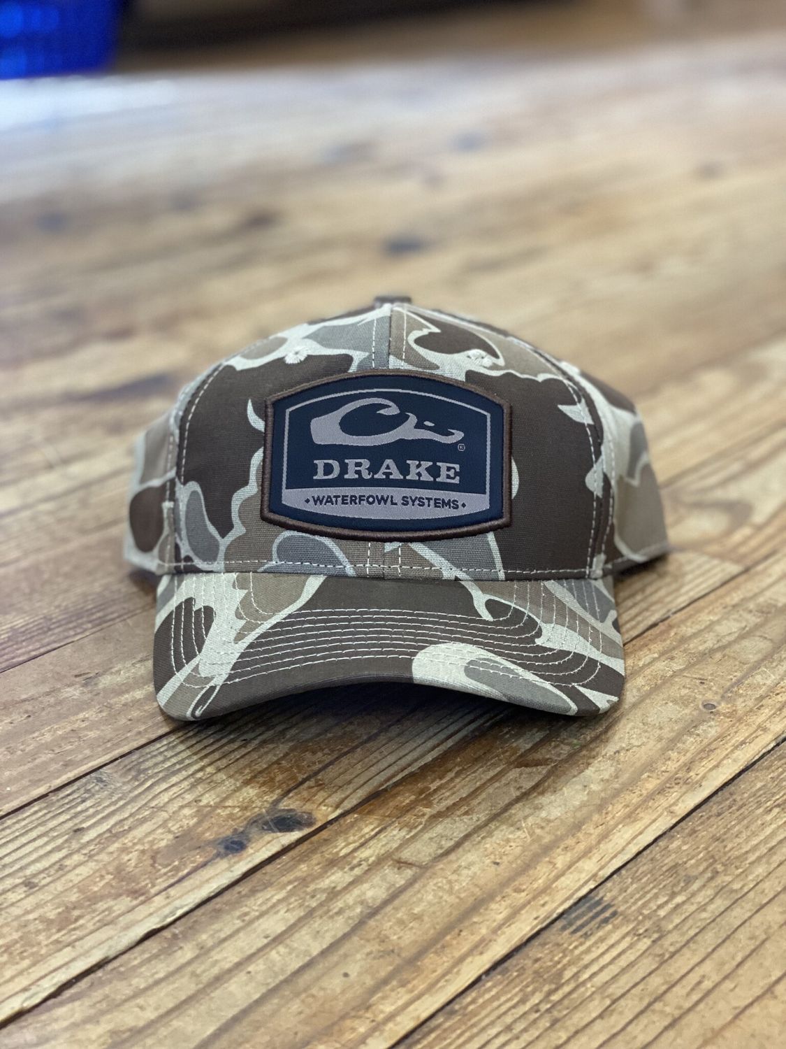 Drake 6 Panel Badge Hat