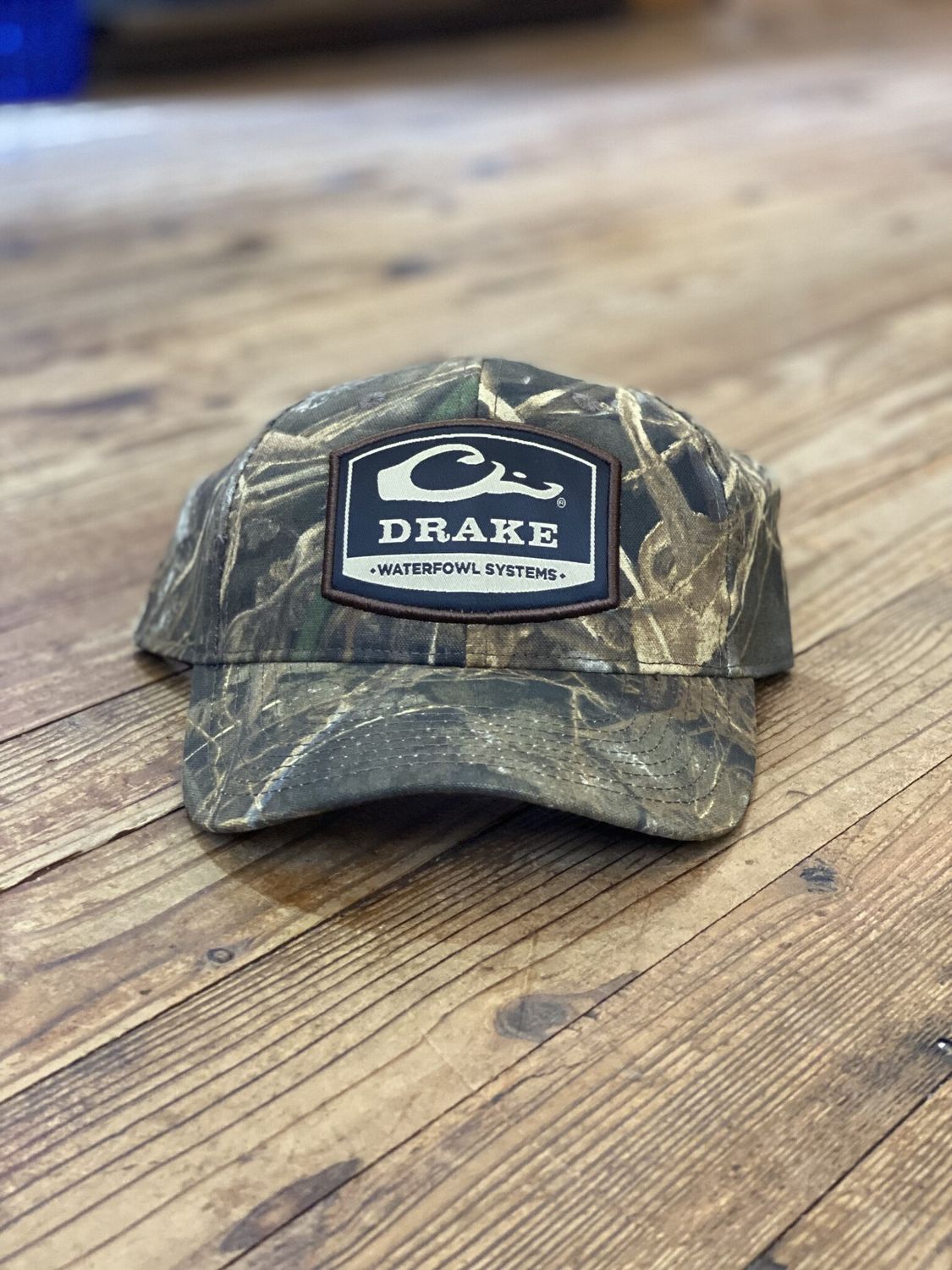 Drake 6 Panel Badge Hat