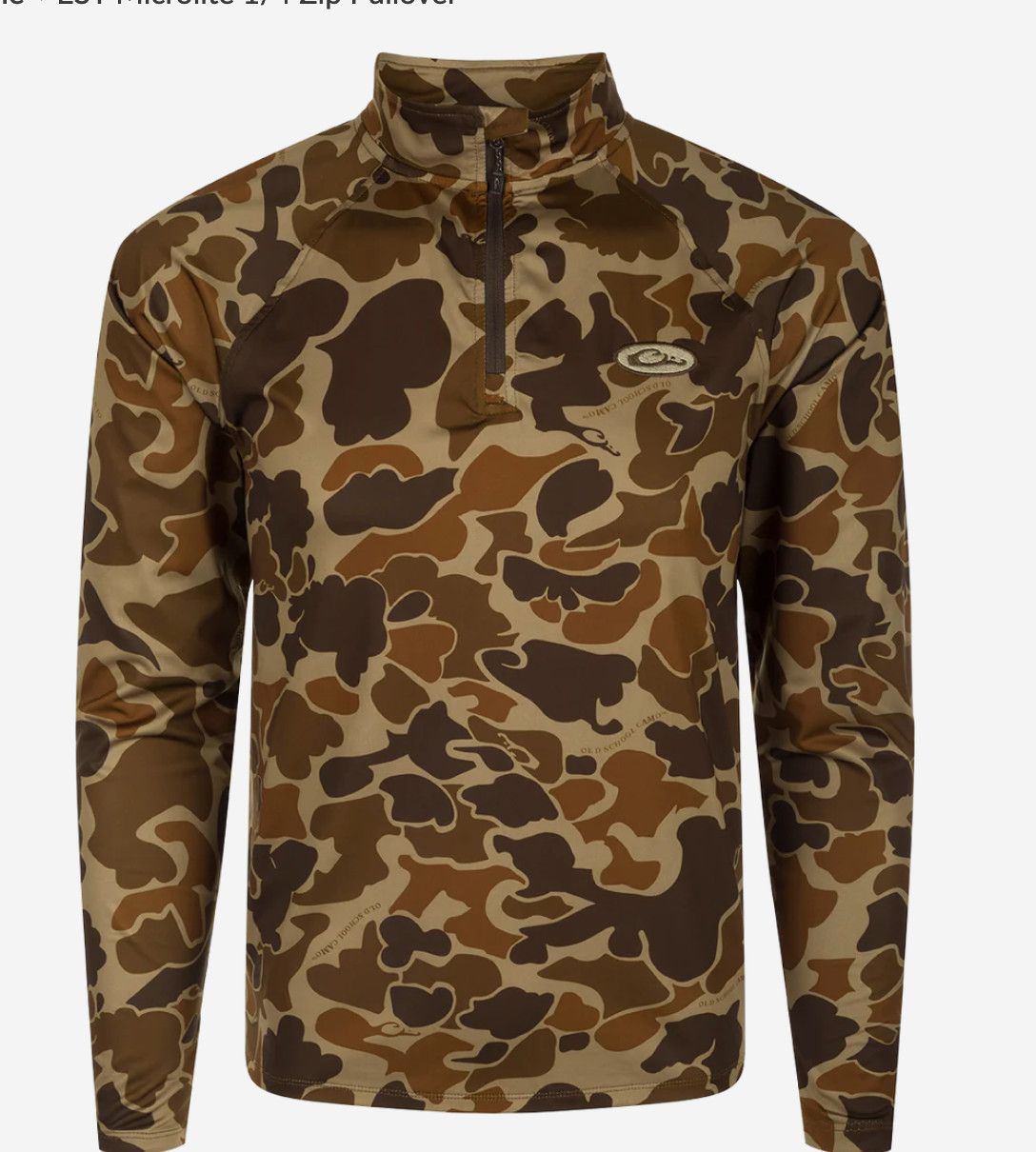 Microlite 1/4 Zip Pullover