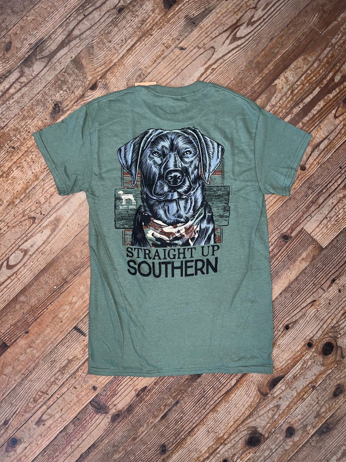 Camo Lab S/S Tee Military Green