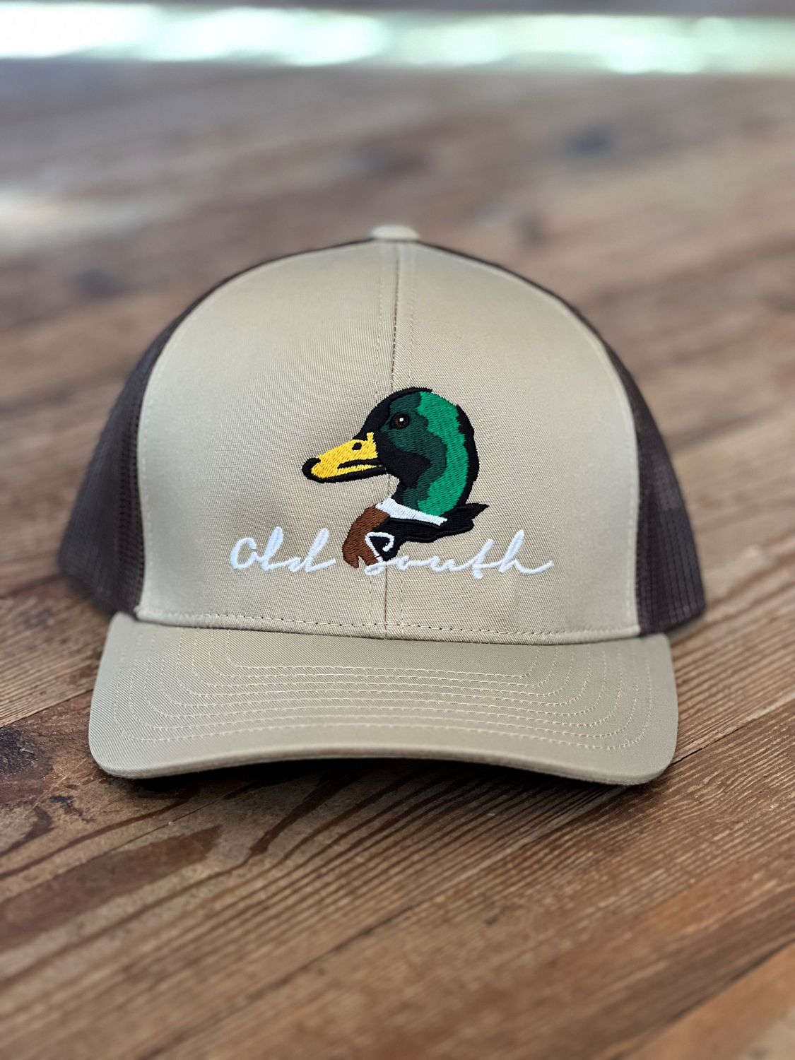 Old South Mallard Duck Head Trucker