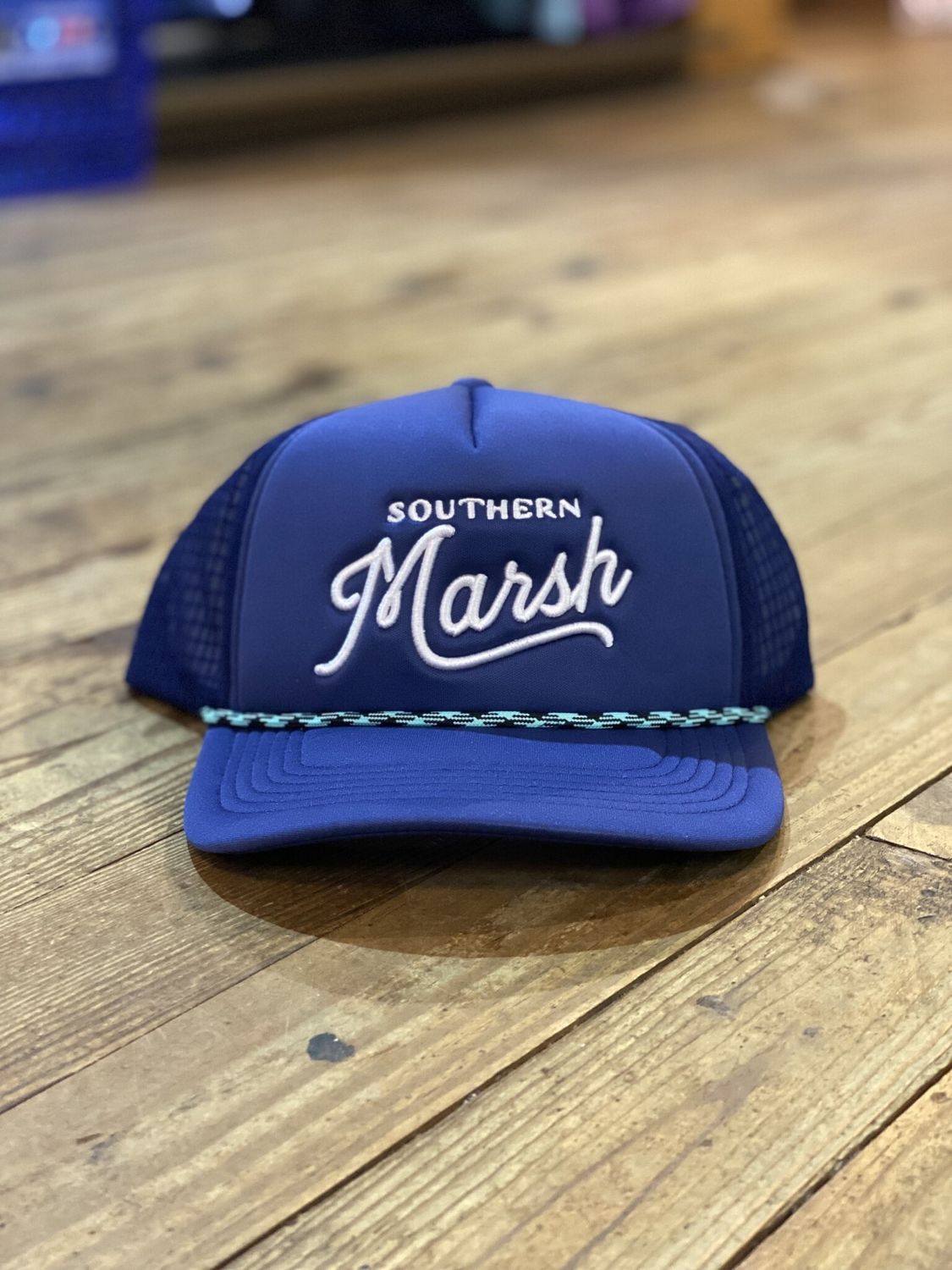 Summer Trucker Hat, Color: Navy