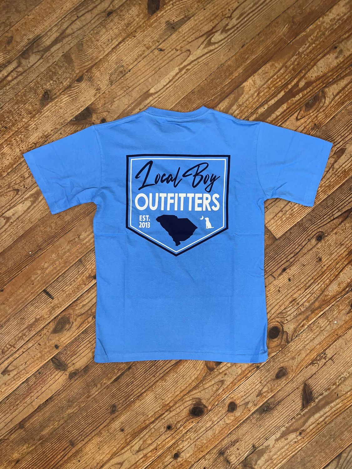 Local Boy Home Plate Marine Tee