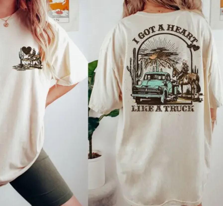 Heart Like a Truck Tee