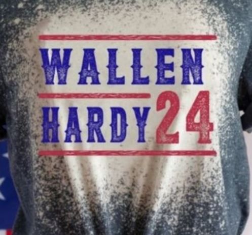 Wallen Hardy 24 Bleached Blue Tee