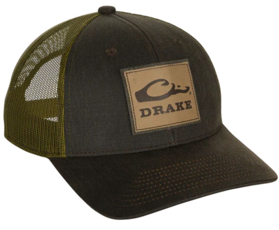 Drake Square Leather Hat