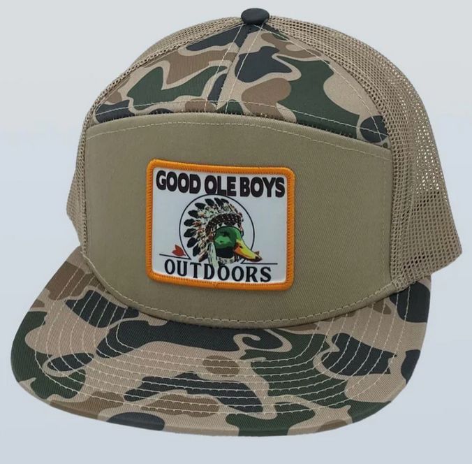 GOB Red Man Patch 7 Panel Hat