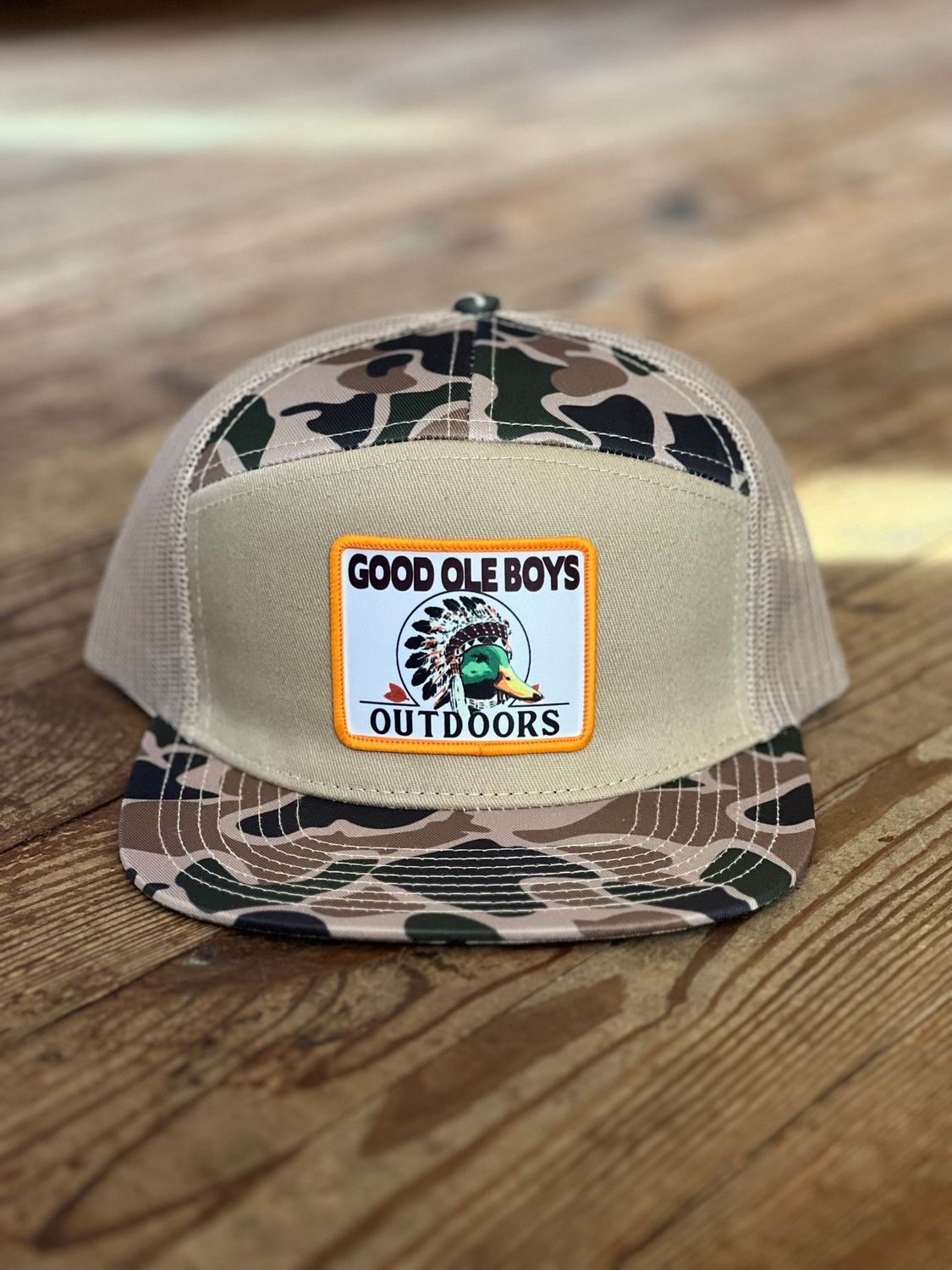 GOB Red Man Patch 7 Panel Hat
