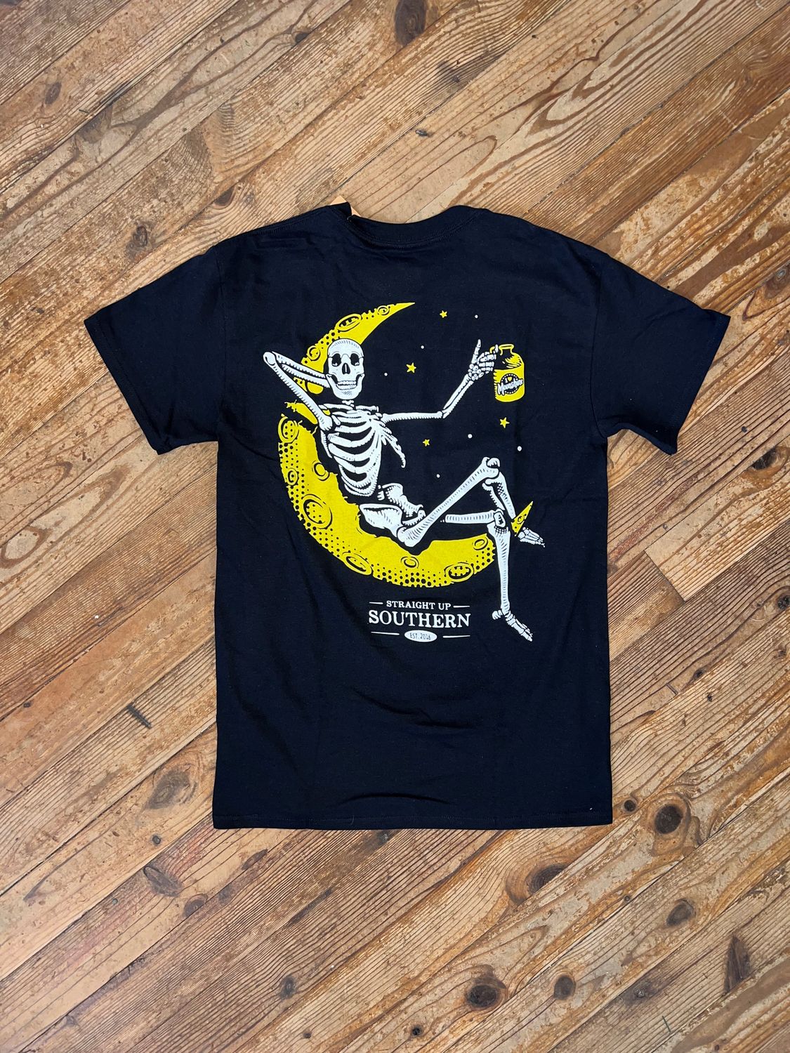 Moonshine Skeleton S/S Tee Black