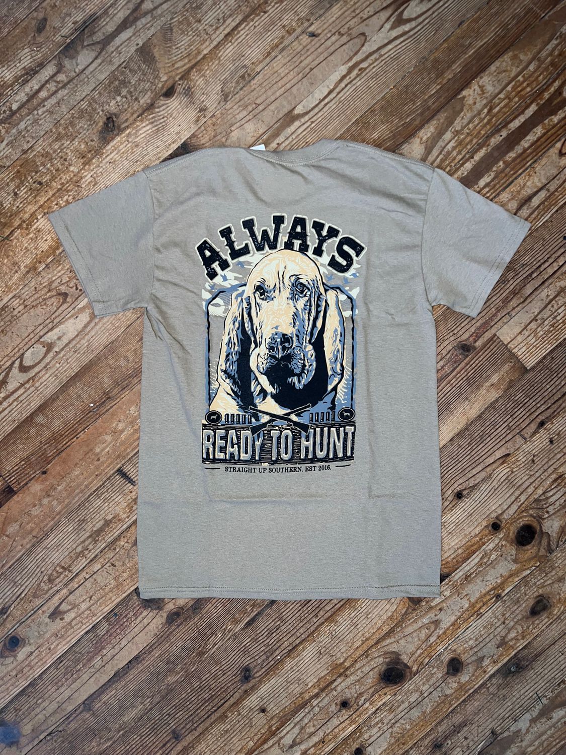 Ready to Hunt S/S Tee Brown Savannah