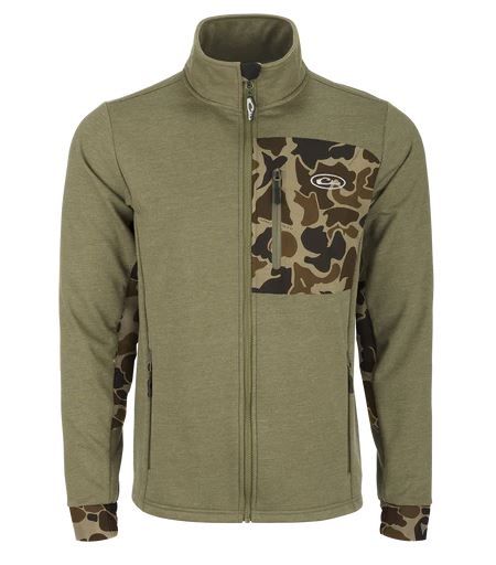 Hybrid Windproof Jacket Khaki Stone/Old School