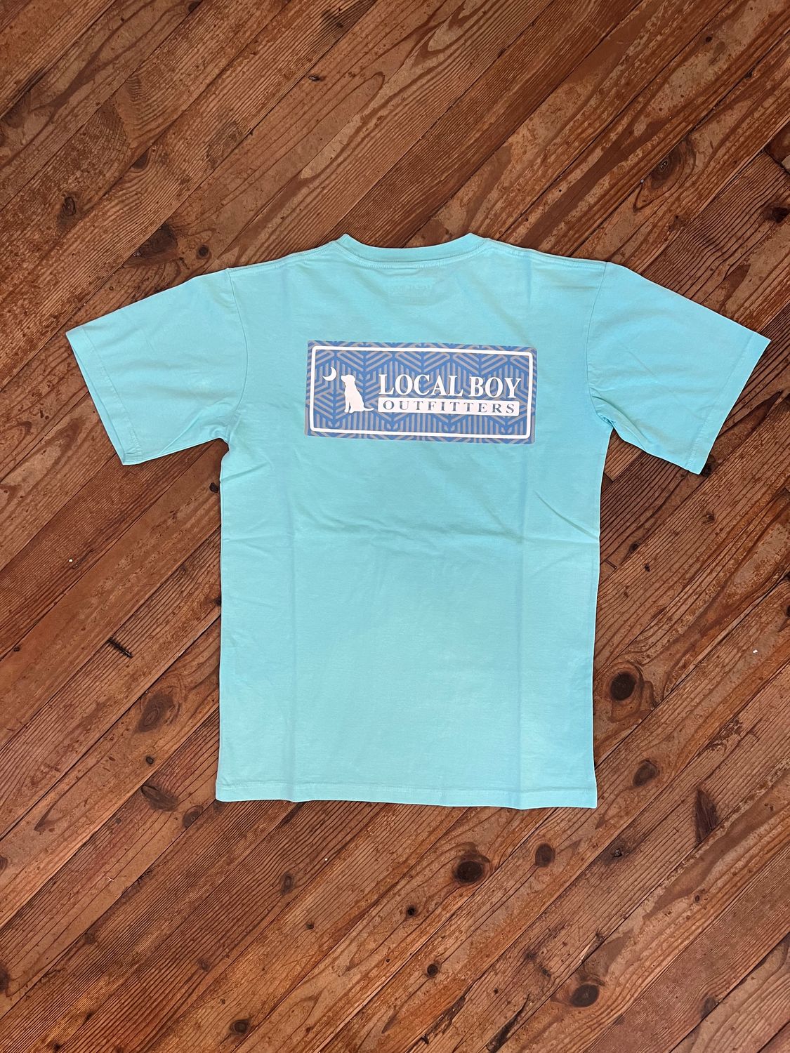 Local Boy GEO Pattern Aqua Tee