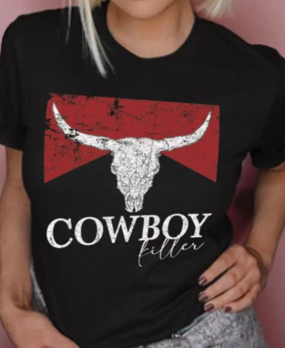 Cowboy Killer Black Tee
