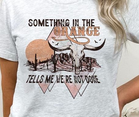 Something In Orange Tee