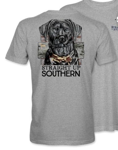 Youth Camo Lab S/S Tee Grey