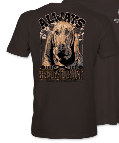 Youth Ready to Hunt S/S Tee Dark Chocolate